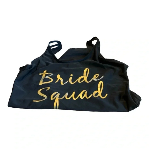 - Bride Squad One Piece Bathing Suit Size L - Picture 3 of 4